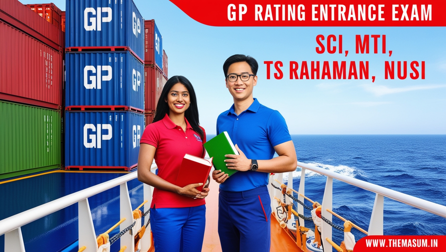 GP Rating Entrance Exam SCI -MTI, TS Rahaman, NUSI