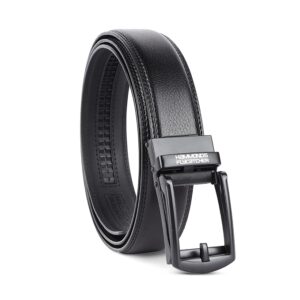 HAMMONDS FLYCATCHER Genuine Leather Belt for Men, Premium Leather Belt with Auto Lock mechanism
